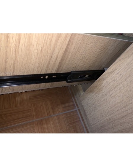 [TOPTEN] Bộ 2 thanh ray bi 3 tầng kích thước từ 20 - 50 cm mạ kẽm 3 lần chuyển động êm ái